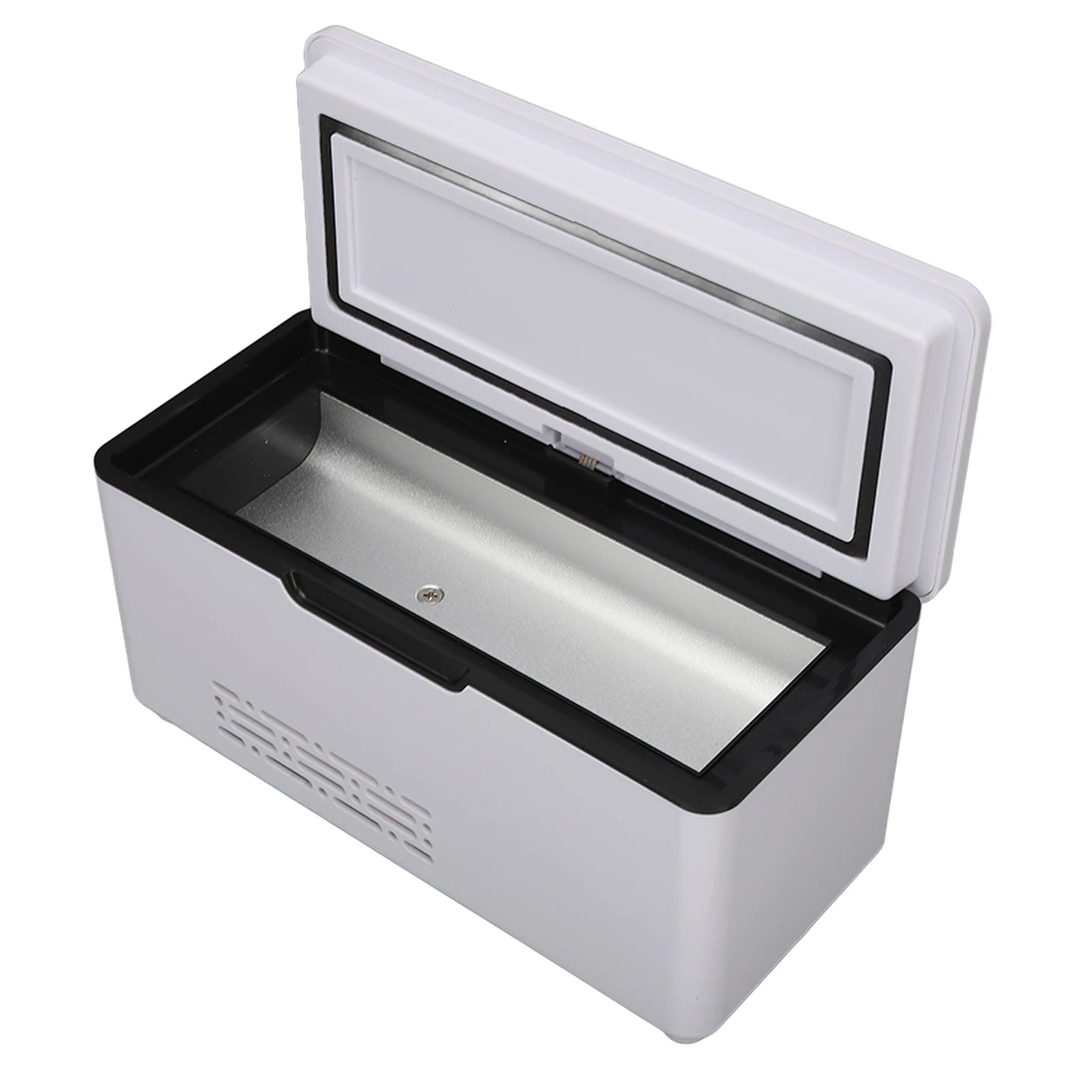 Car Refrigerator Portable Insulin Cooler Case USB Mini Constant Temperature LED Display Car Medicine Refrigerator Button Type
