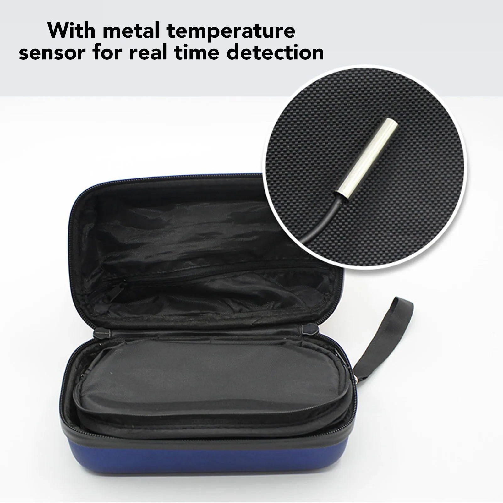 Insulin Cooler Travel Case Mini Insulin Cooler Bag Heat Insulation Temperature Display Medicine Diabetic Supplies Travel Case